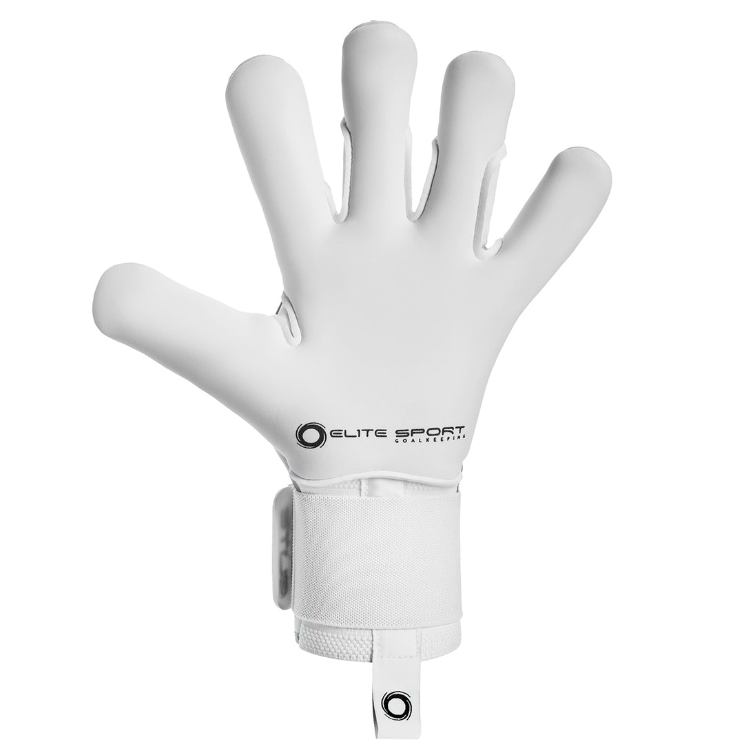 Elite Sport Revolution II White Goalkeeper Gloves