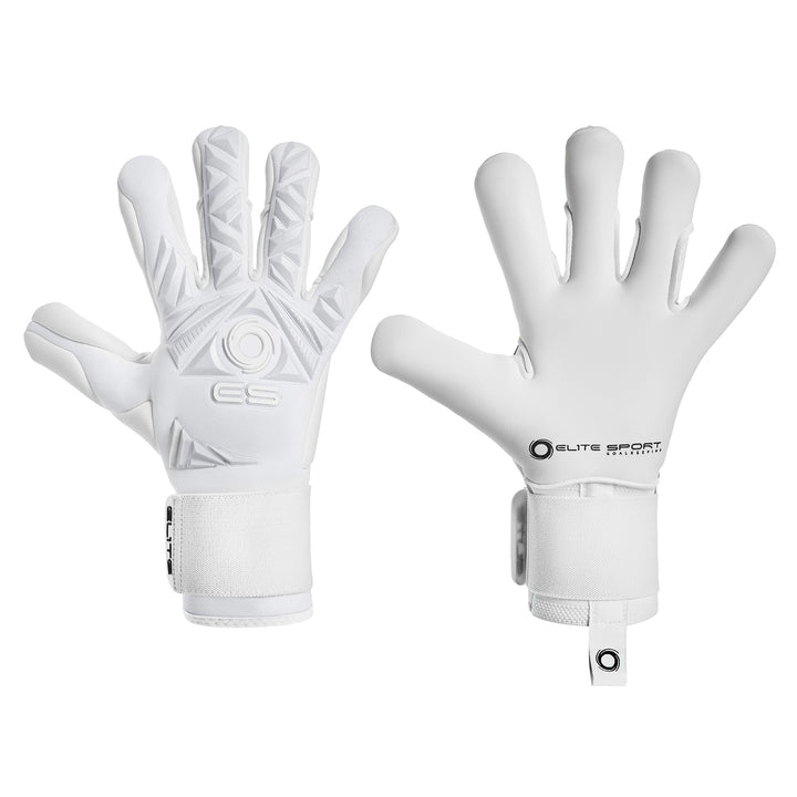 Elite Sport Revolution II White Goalkeeper Gloves
