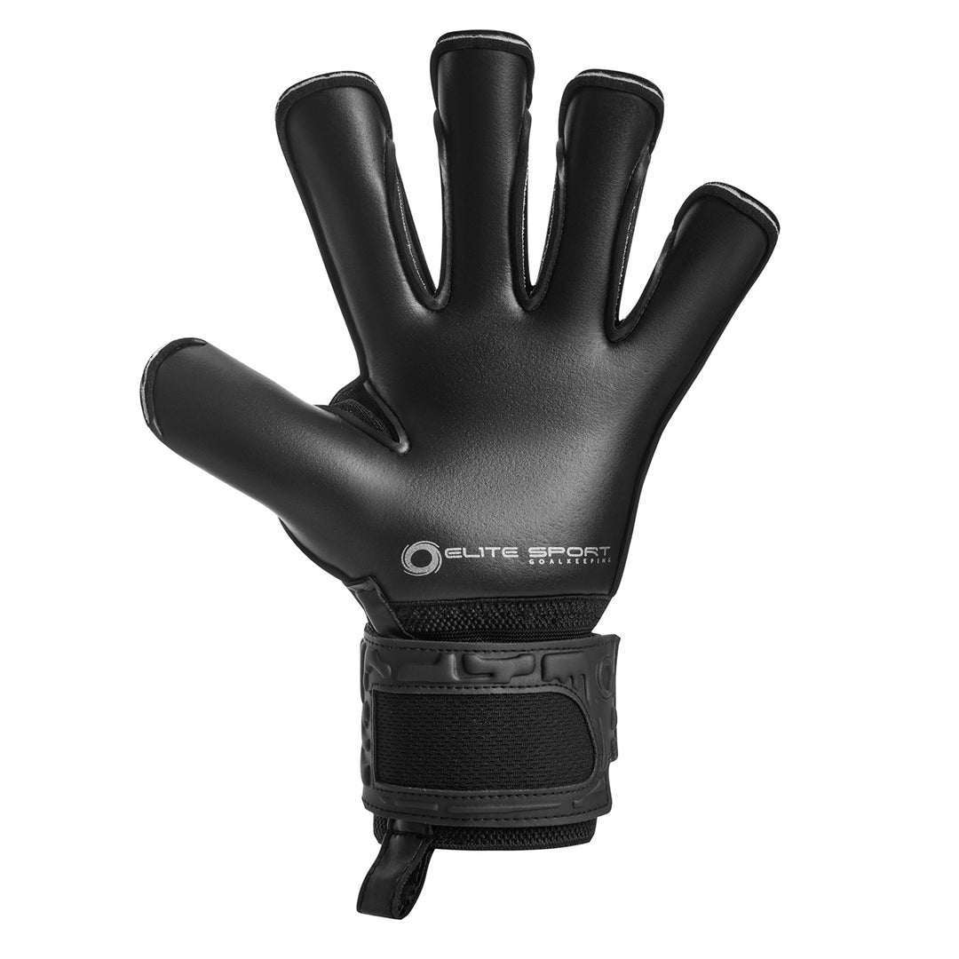 Elite Sport Black Solo Goalkeeper Gloves
