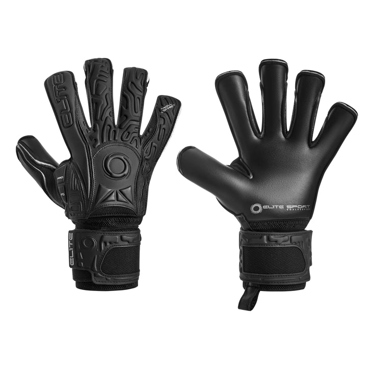 Elite Sport Black Solo Goalkeeper Gloves
