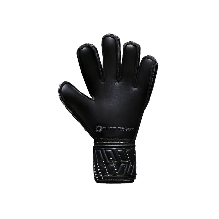 Elite Sport Warrior Black Goalkeeper Gloves Kids
