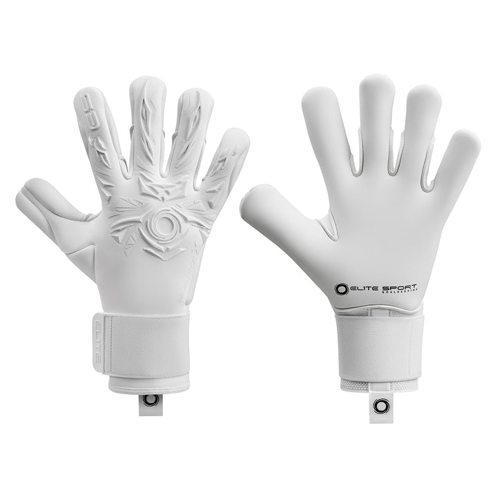 Elite Sport Revolution X White Goalkeeper Gloves