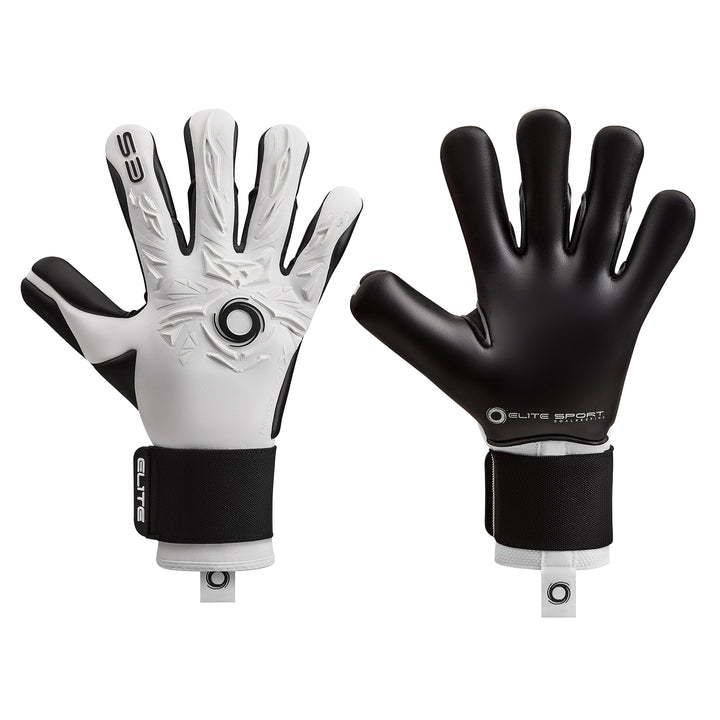 Elite Sport Revolution X Combi White Goalkeeper Gloves