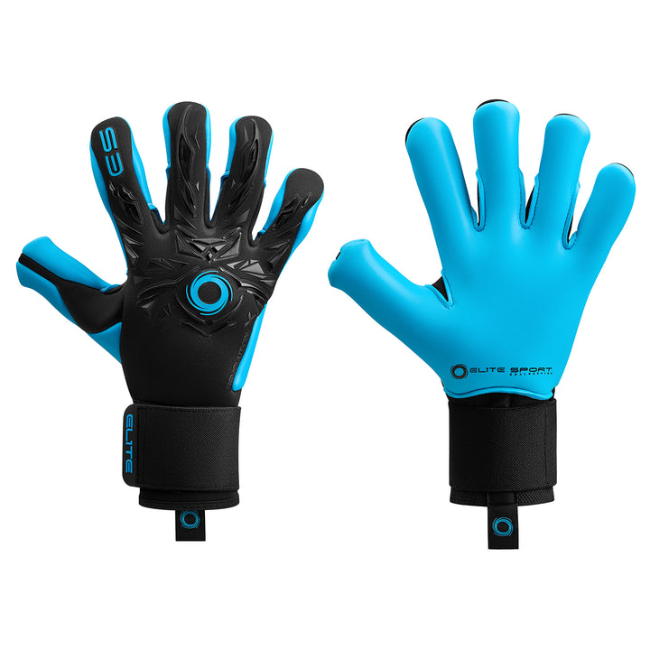Elite Sport Revolution X Combi Aqua Goalkeeper Gloves