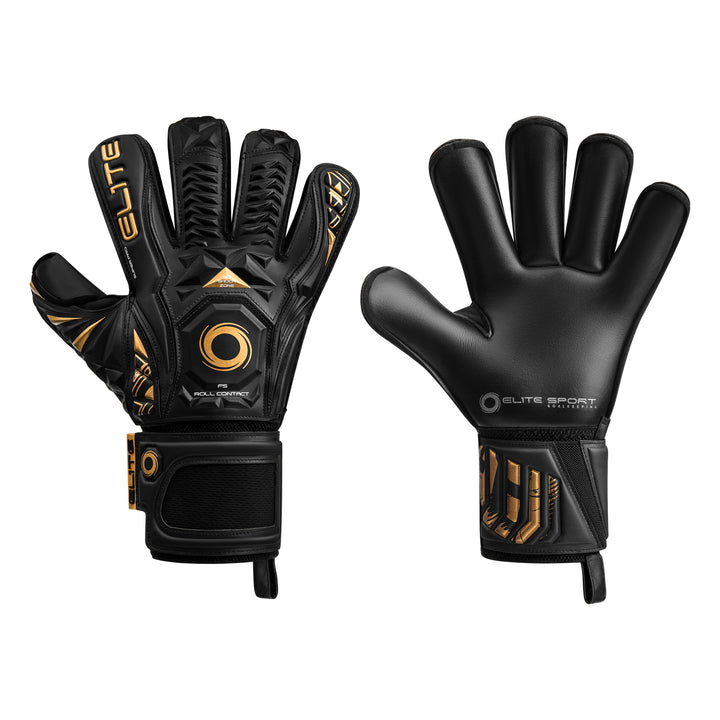 Elite Sport Black Real Goalkeeper Gloves